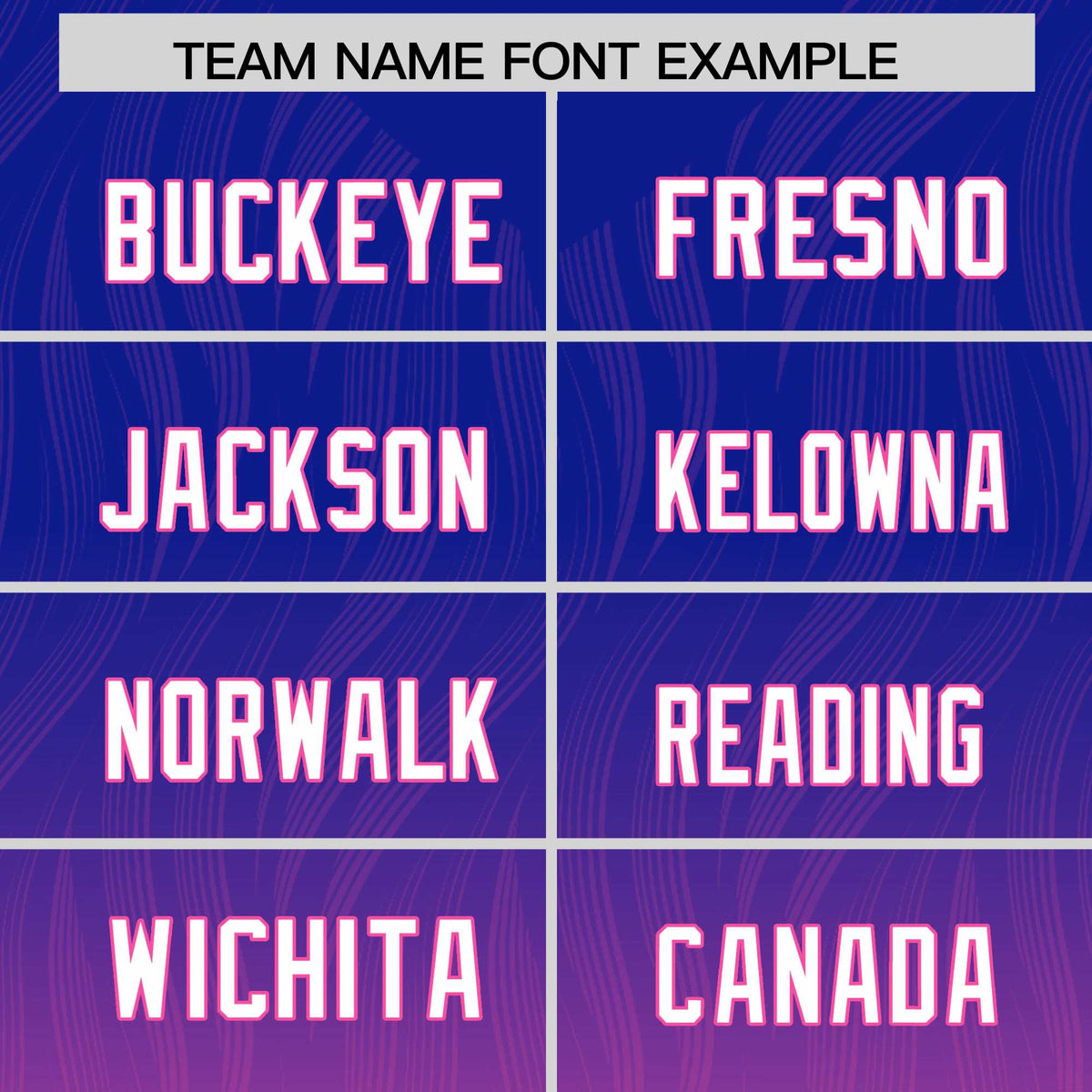 Custom Royal Pink Gradient Fashion Outdoor Authentic American Football Jersey