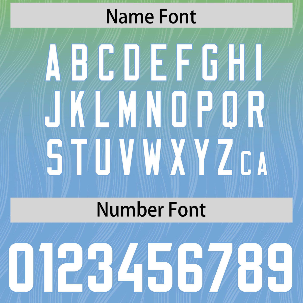 Custom Neon Green Powder Blue Gradient Fashion Outdoor Authentic American Football Jersey