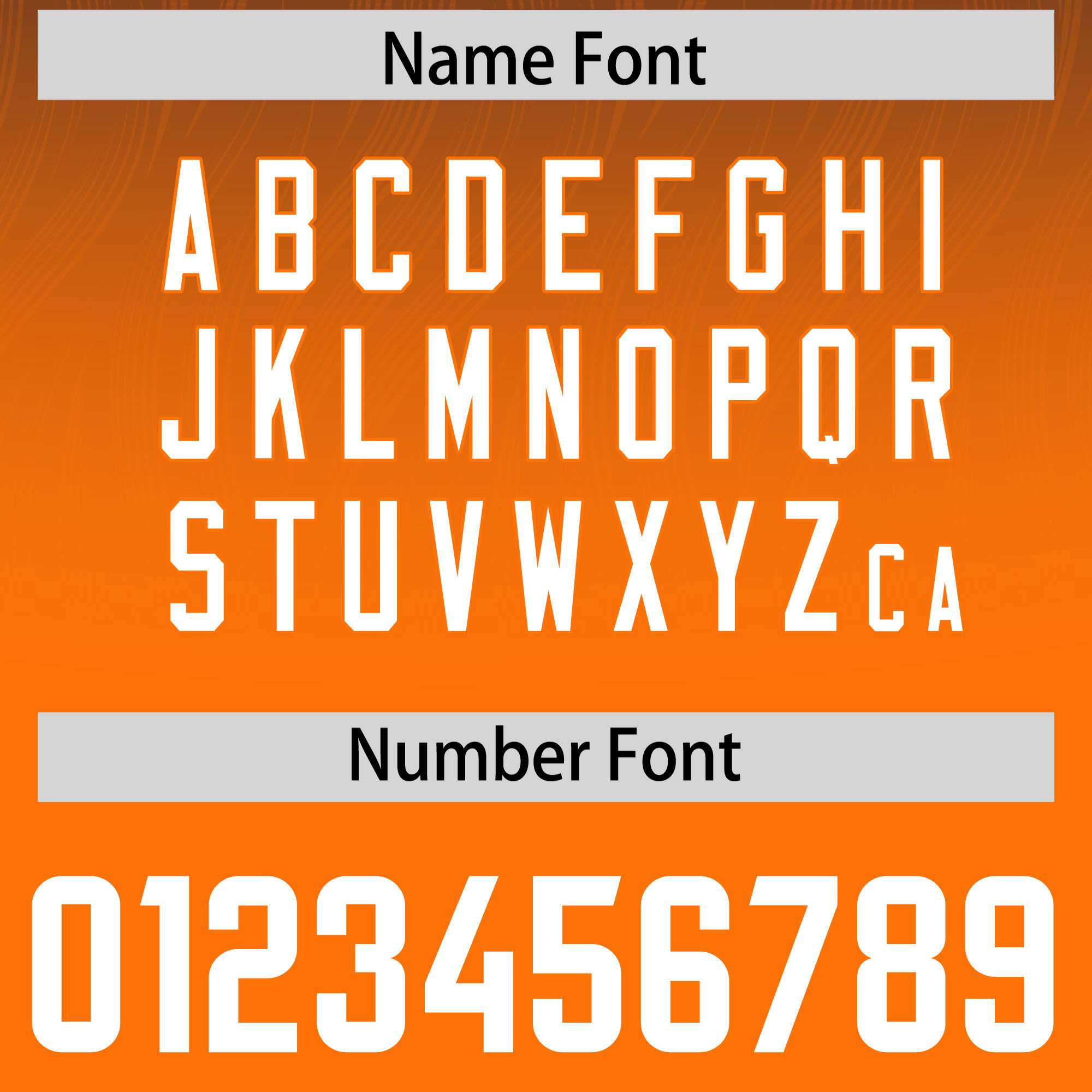 Custom Navy Orange Gradient Fashion Outdoor Authentic American Football Jersey