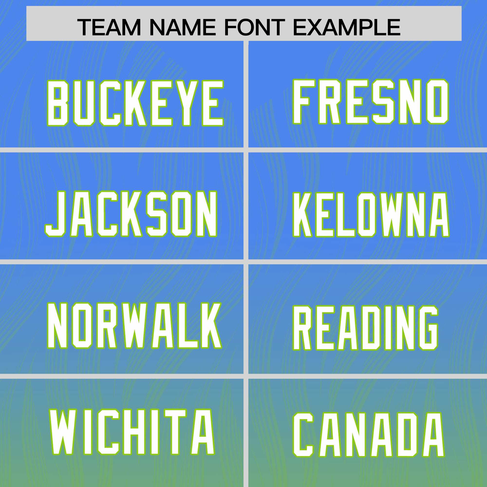 Custom Powder Blue Neon Green Gradient Fashion Outdoor Authentic American Football Jersey