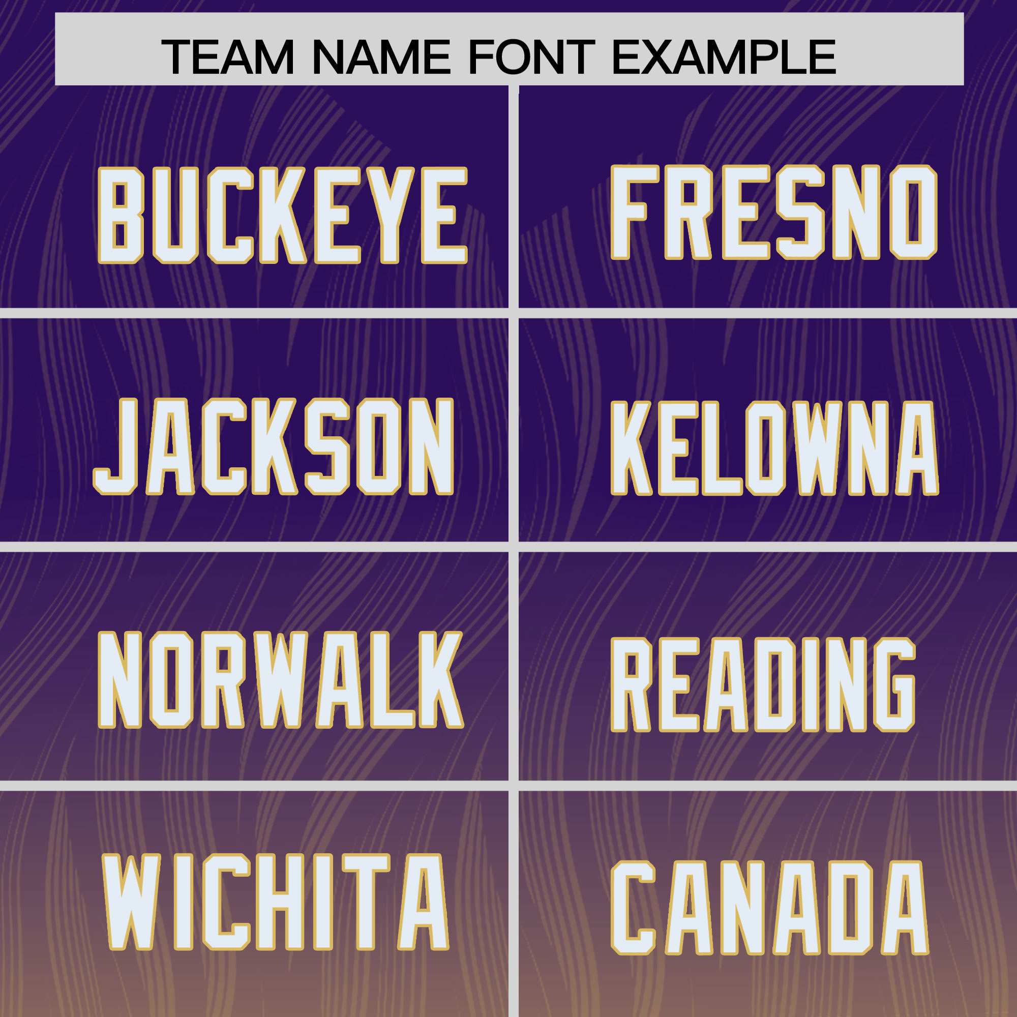 Custom Purple Old Gold Gradient Fashion Outdoor Authentic American Football Jersey