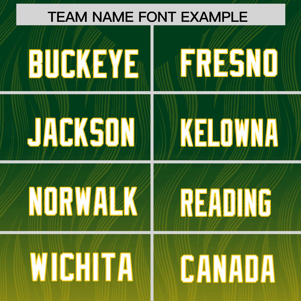 Custom Green Gold Gradient Fashion Outdoor Authentic American Football Jersey