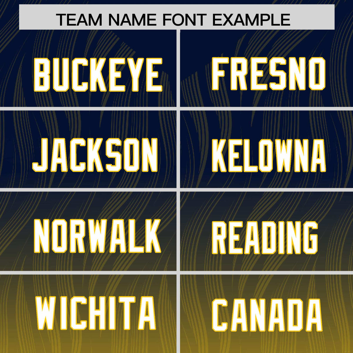 Custom Navy Gold Gradient Fashion Outdoor Authentic American Football Jersey