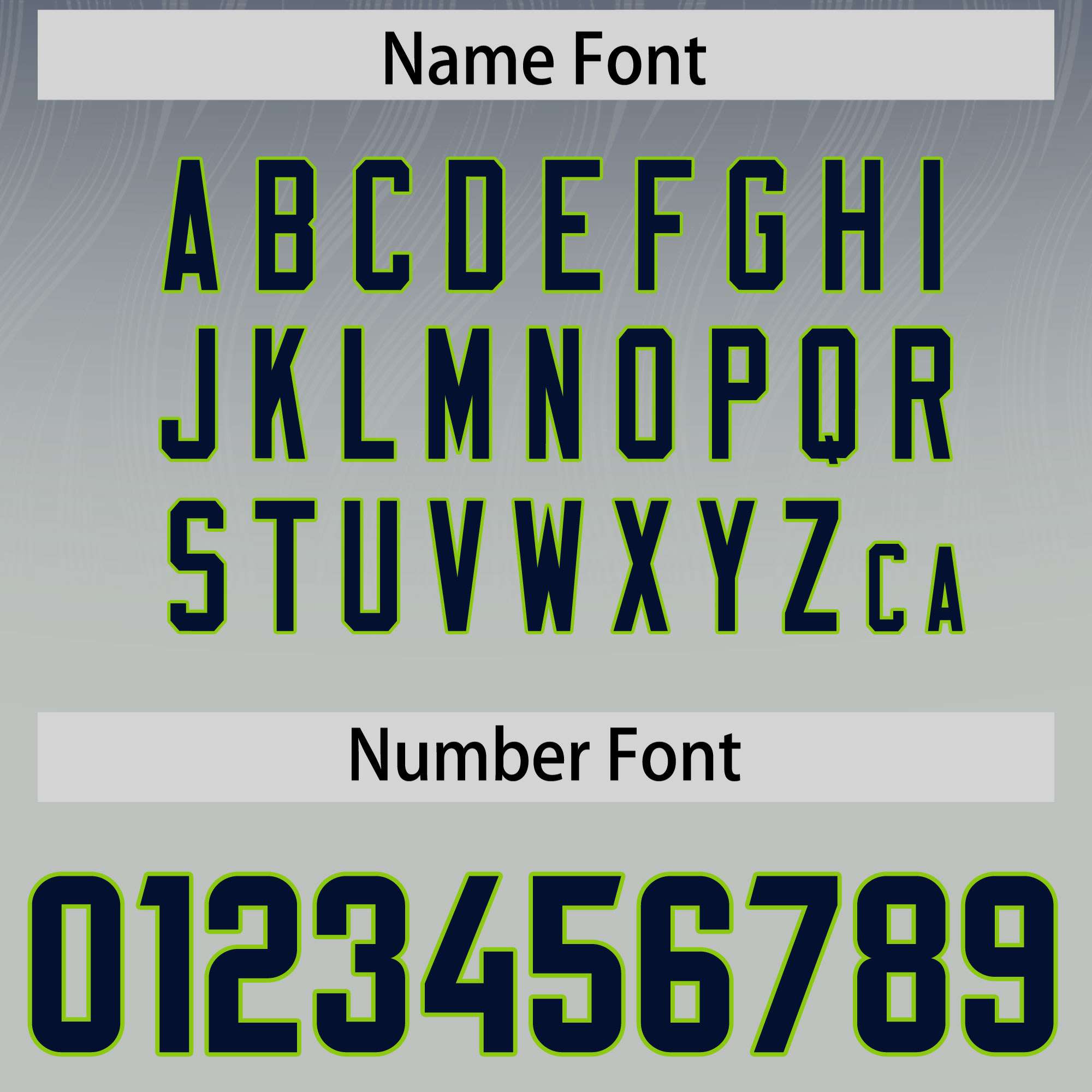 Custom Navy Gray Gradient Fashion Outdoor Authentic American Football Jersey