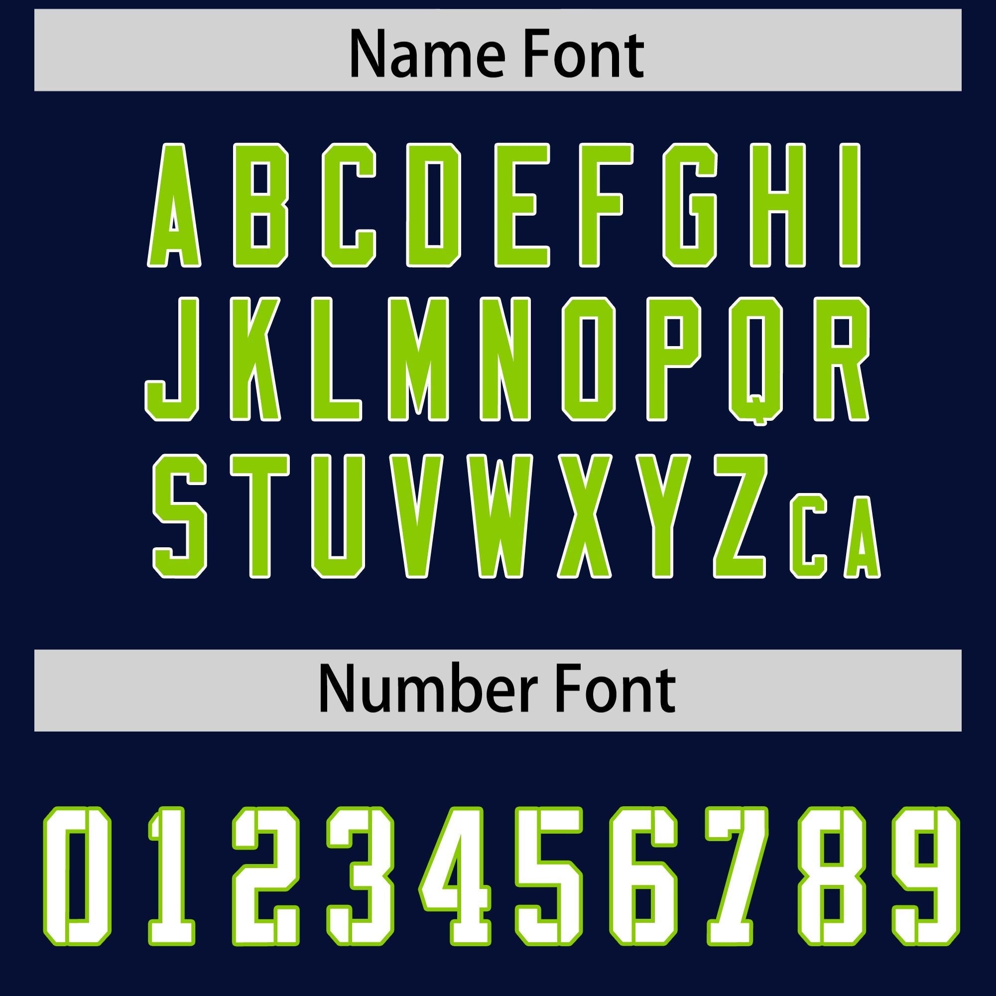 Custom Navy Neon Green Side Stripe Pattern Authentic American Football Jersey