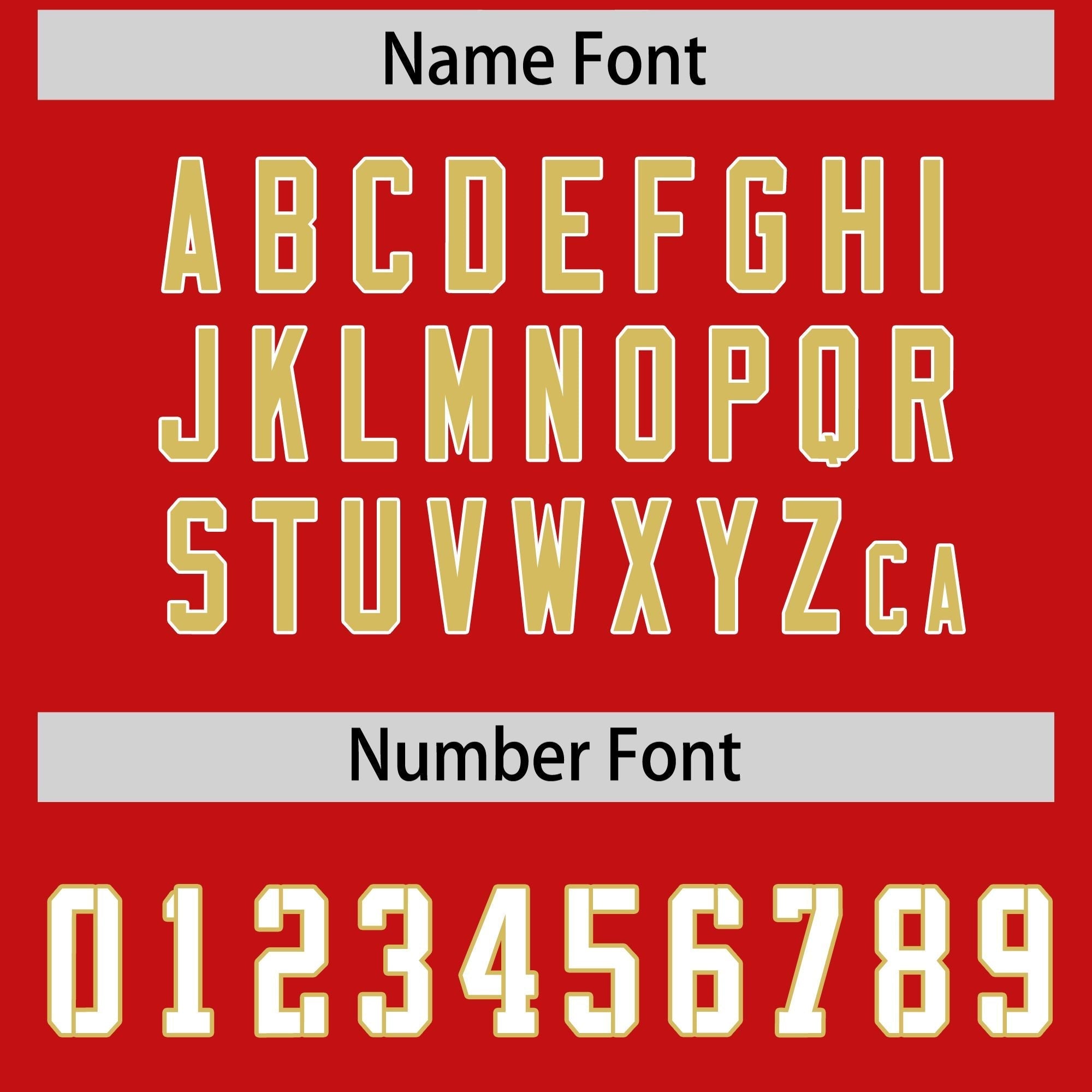 Custom Red Old Gold Side Stripe Pattern Authentic American Football Jersey