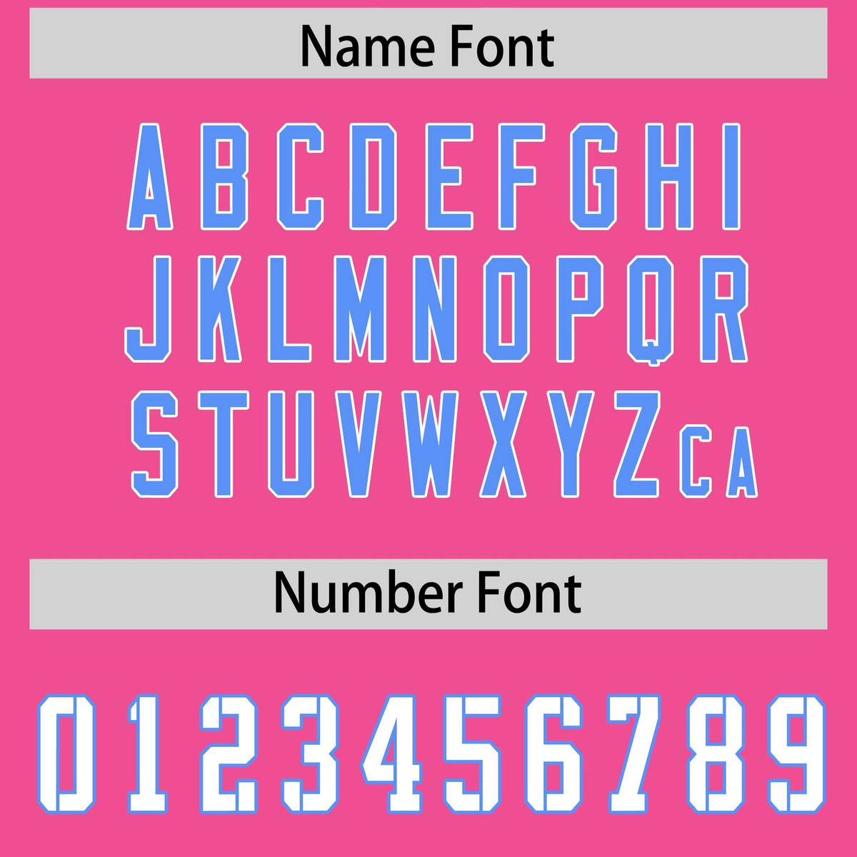 Custom Pink Powder Blue Side Stripe Pattern Authentic American Football Jersey