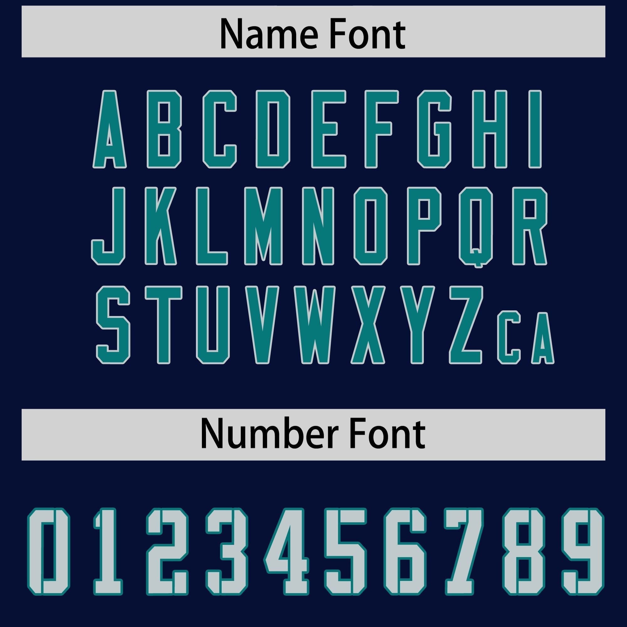 Custom Navy Aqua Side Stripe Pattern Authentic American Football Jersey