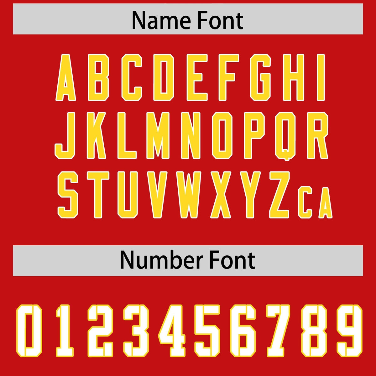 Custom Red Gold Side Stripe Pattern Authentic American Football Jersey