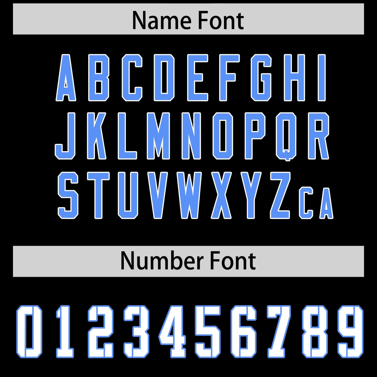 Custom Black Powder Blue Side Stripe Pattern Authentic American Football Jersey