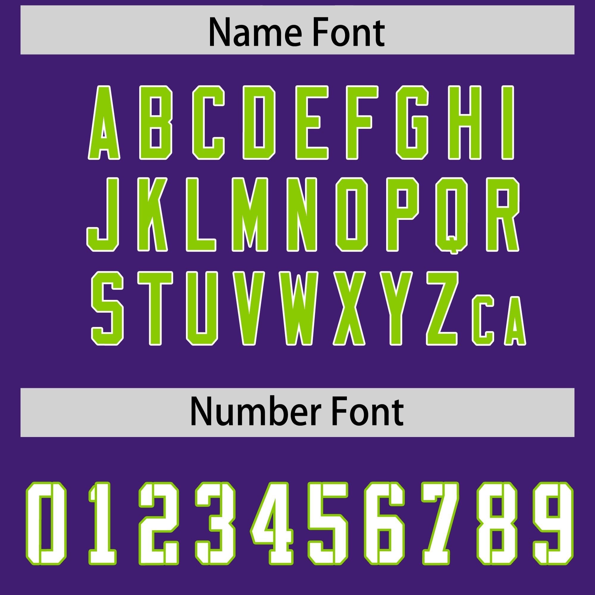 Custom Purple Neon Green Side Stripe Pattern Authentic American Football Jersey