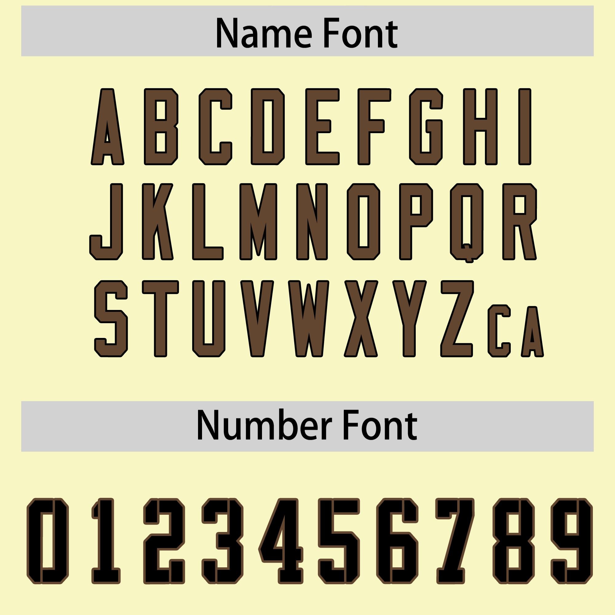 Custom Cream Light Brown Side Stripe Pattern Authentic American Football Jersey