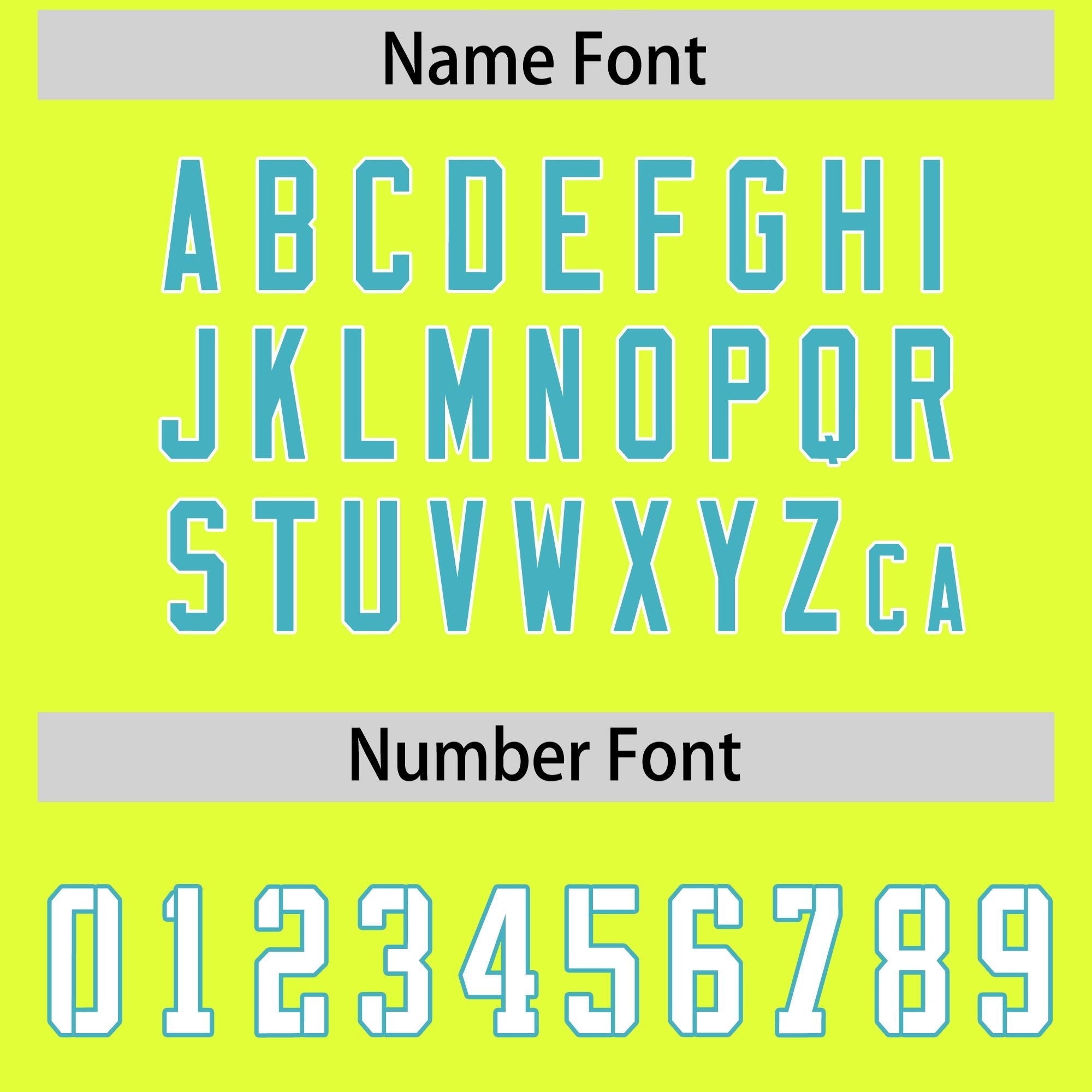 Custom Fluorescent Green Sky Blue Side Stripe Pattern Authentic American Football Jersey