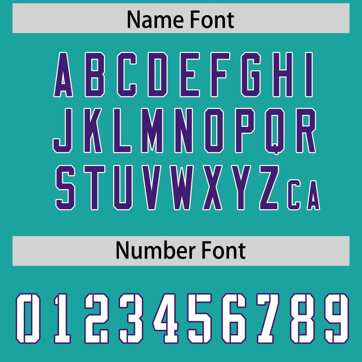 Custom Aqua Purple Side Stripe Pattern Authentic American Football Jersey