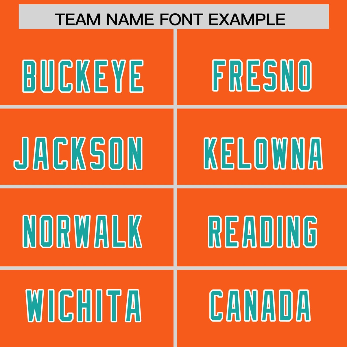 Custom Orange Aqua Side Stripe Pattern Authentic American Football Jersey