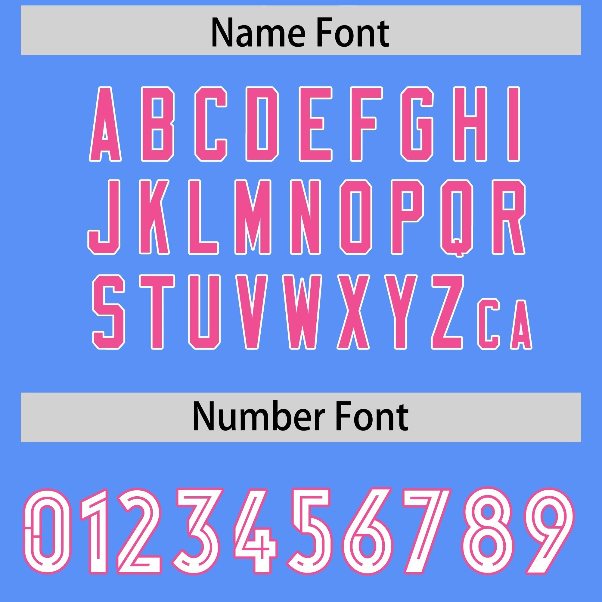 Custom Powder Blue Pink Side Stripe Pattern Authentic American Football Jersey