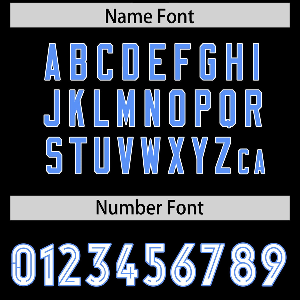 Custom Black Powder Blue Side Stripe Pattern Authentic American Football Jersey