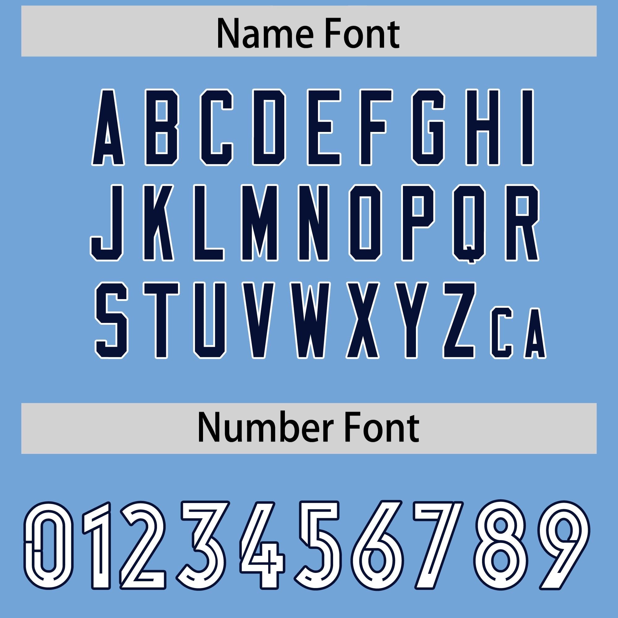 Custom Powder Blue Navy Side Stripe Pattern Authentic American Football Jersey