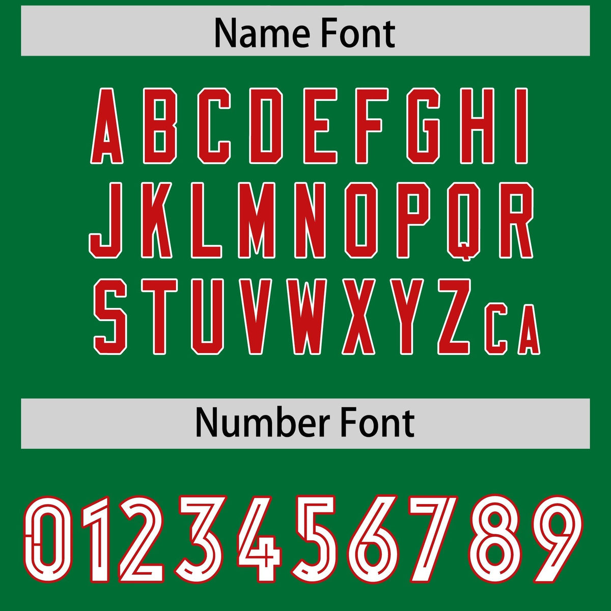 Custom Kelly Green Red Side Stripe Pattern Authentic American Football Jersey