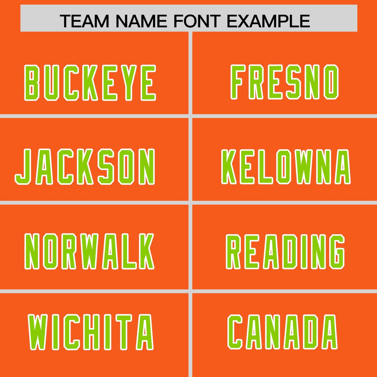 Custom Orange Neon Green Side Stripe Pattern Authentic American Football Jersey