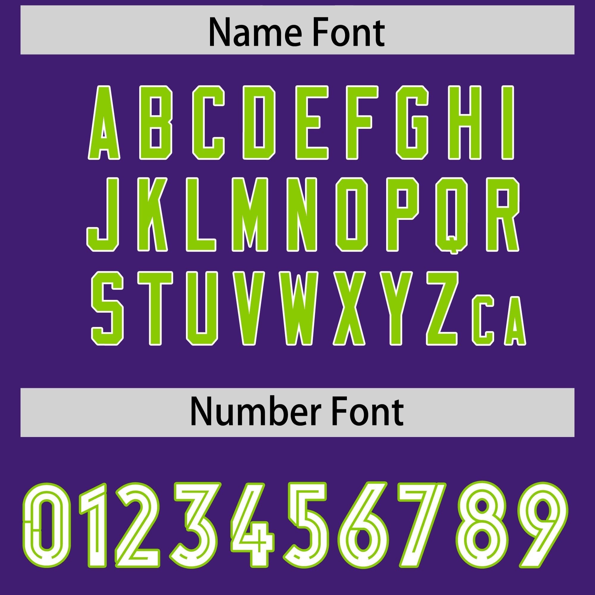 Custom Purple Neon Green Side Stripe Pattern Authentic American Football Jersey