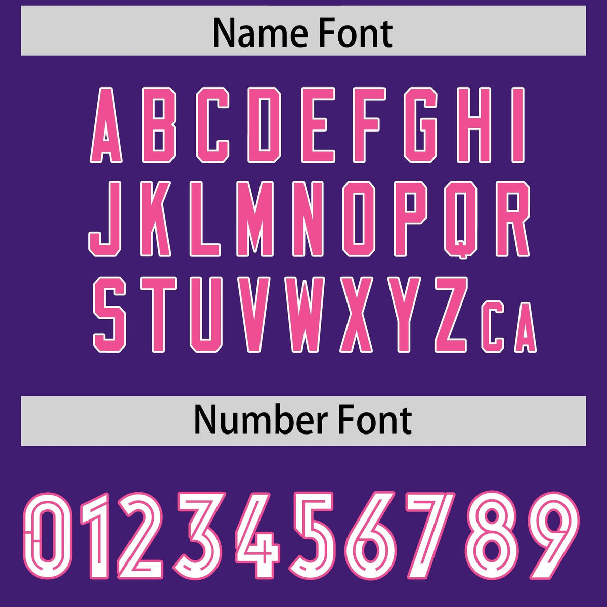 Custom Purple Pink Side Stripe Pattern Authentic American Football Jersey