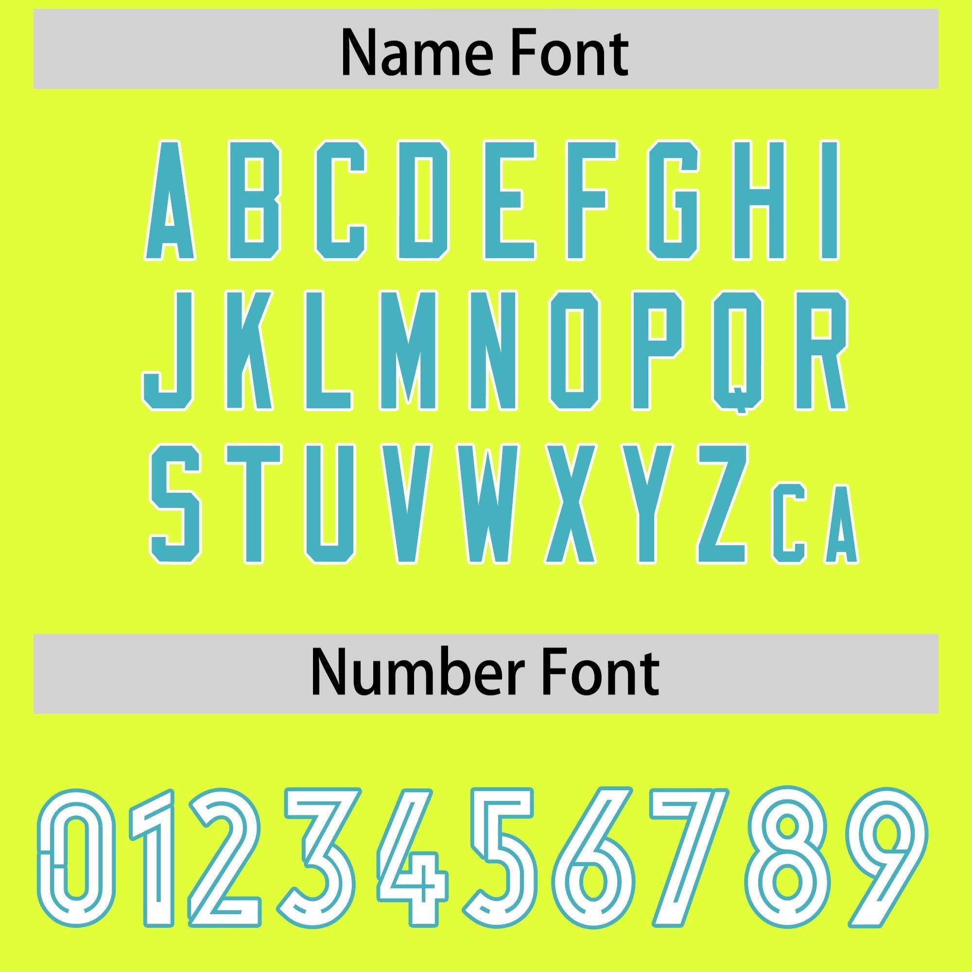 Custom Fluorescent Green Sky Blue Side Stripe Pattern Authentic American Football Jersey