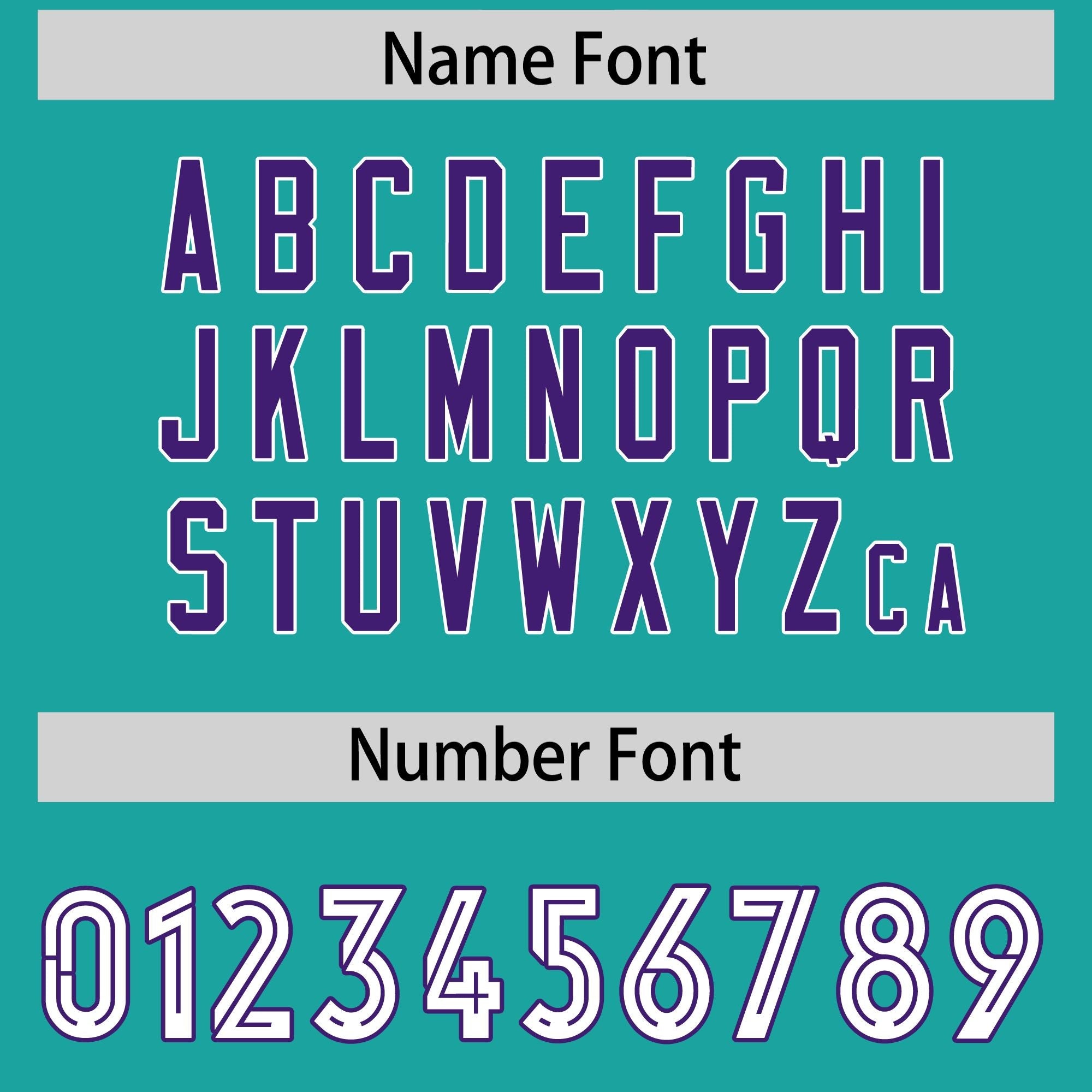 Custom Aqua Purple Side Stripe Pattern Authentic American Football Jersey