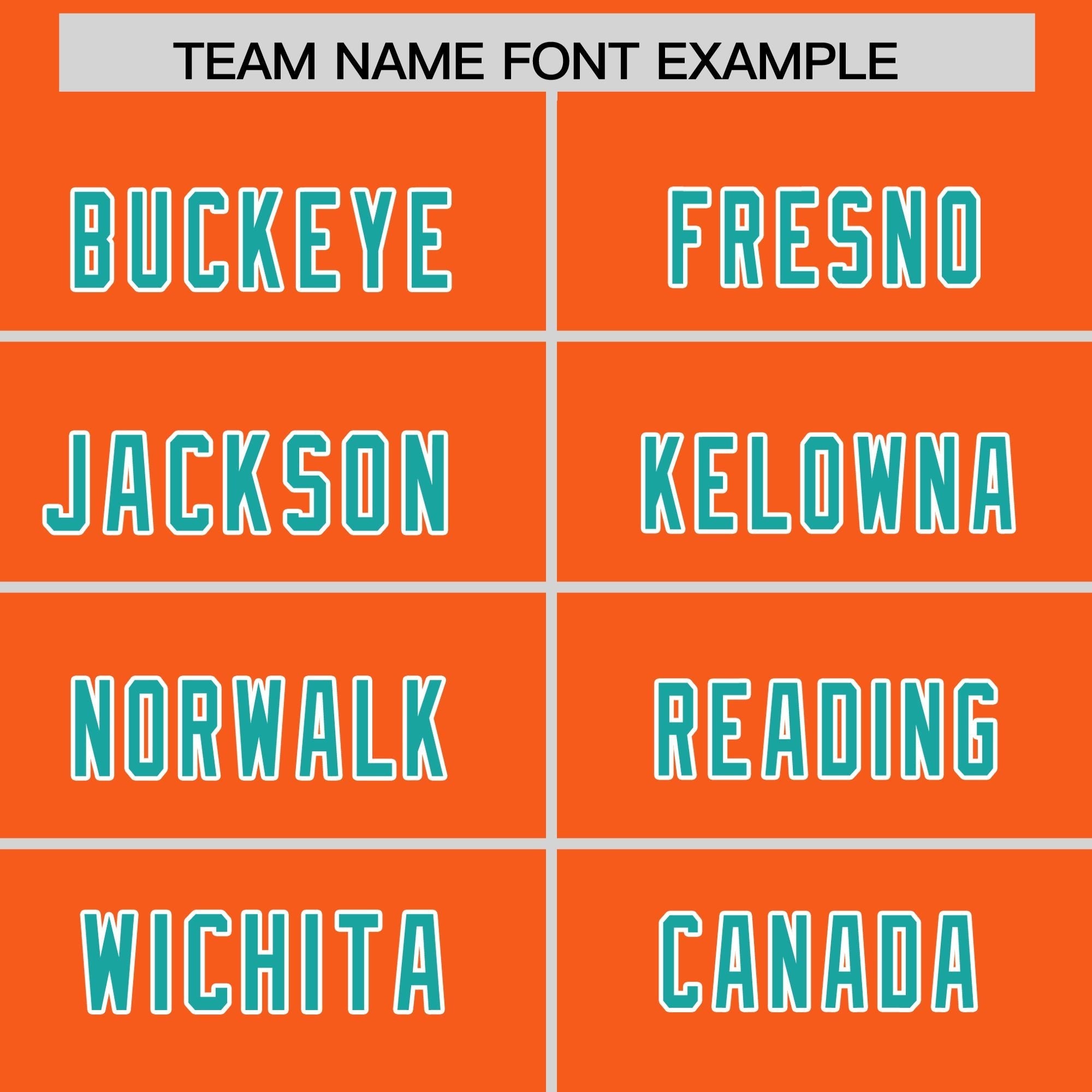 Custom Orange Aqua Side Stripe Pattern Authentic American Football Jersey
