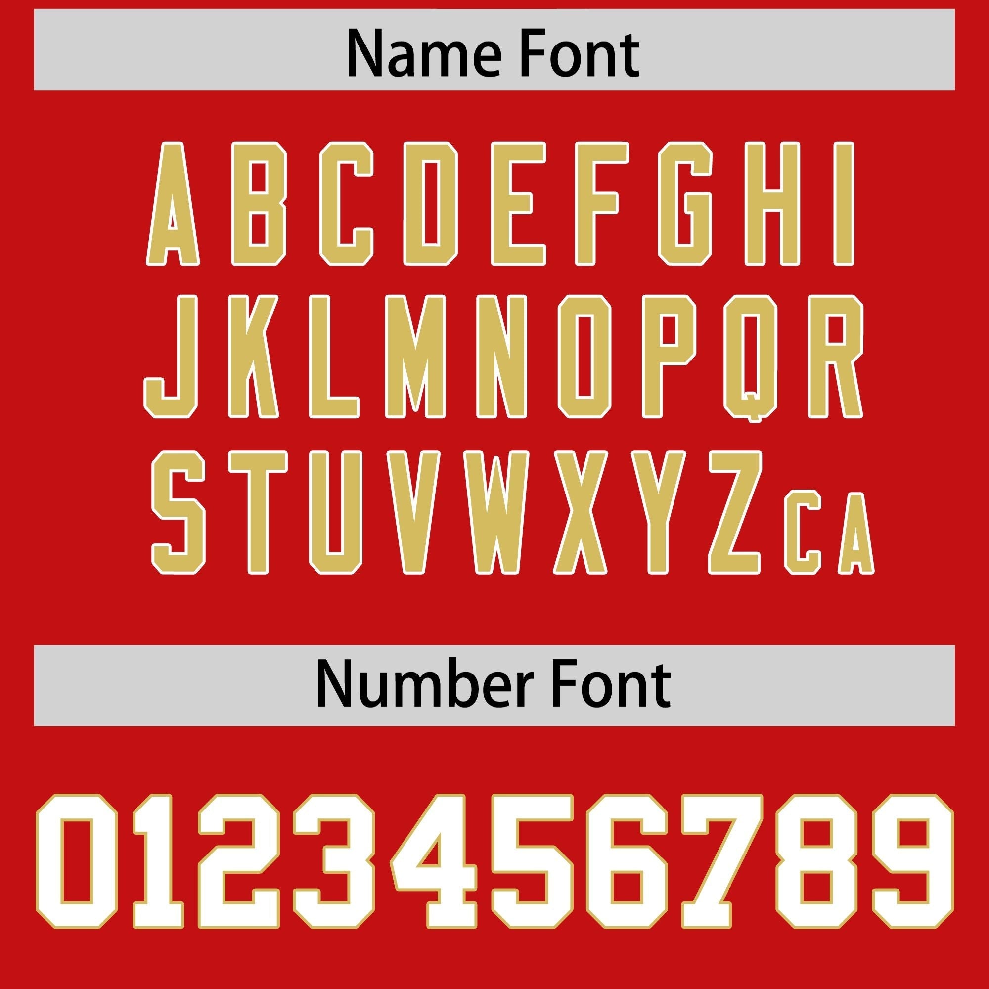 Custom Red Old Gold Side Stripe Pattern Authentic American Football Jersey