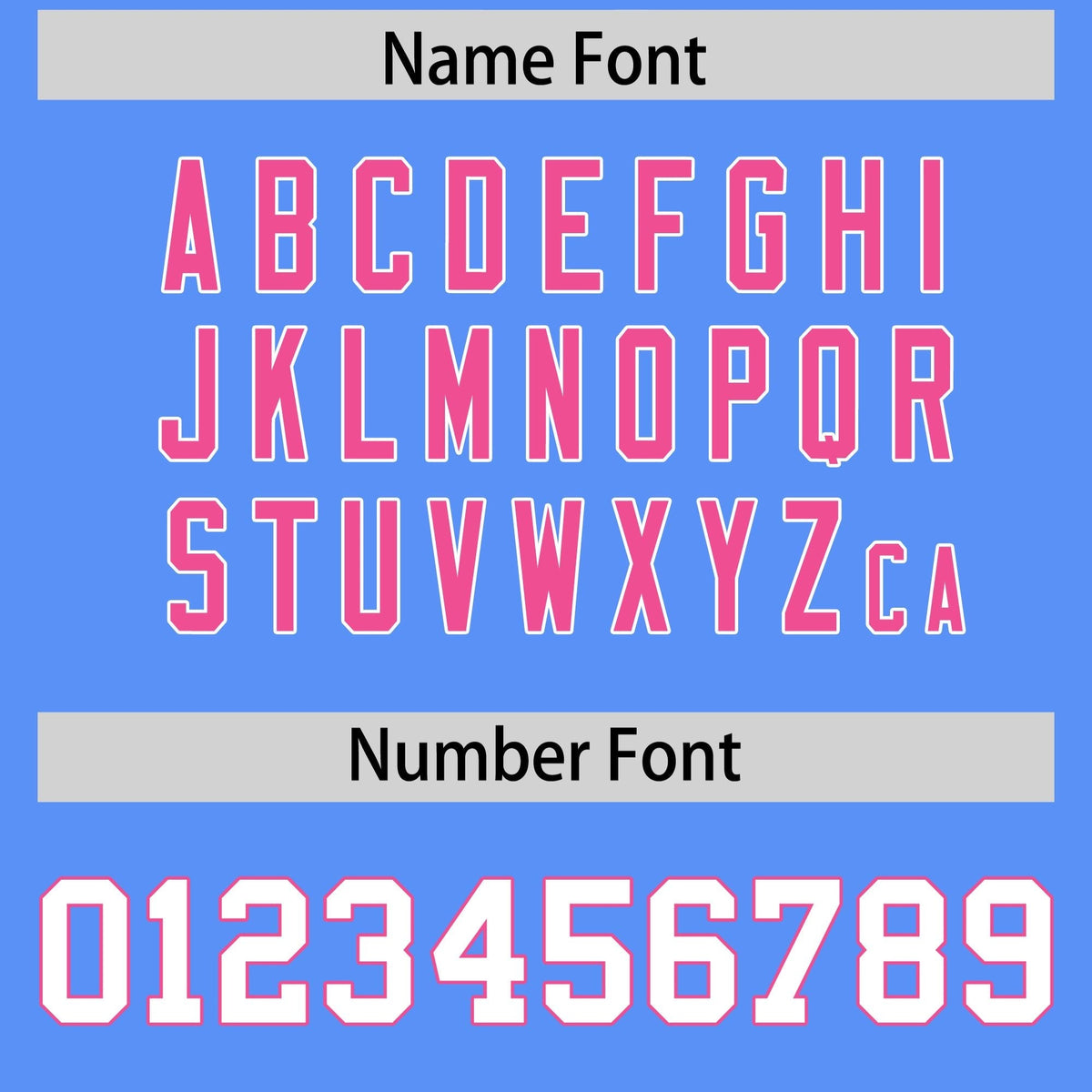 Custom Powder Blue Pink Side Stripe Pattern Authentic American Football Jersey