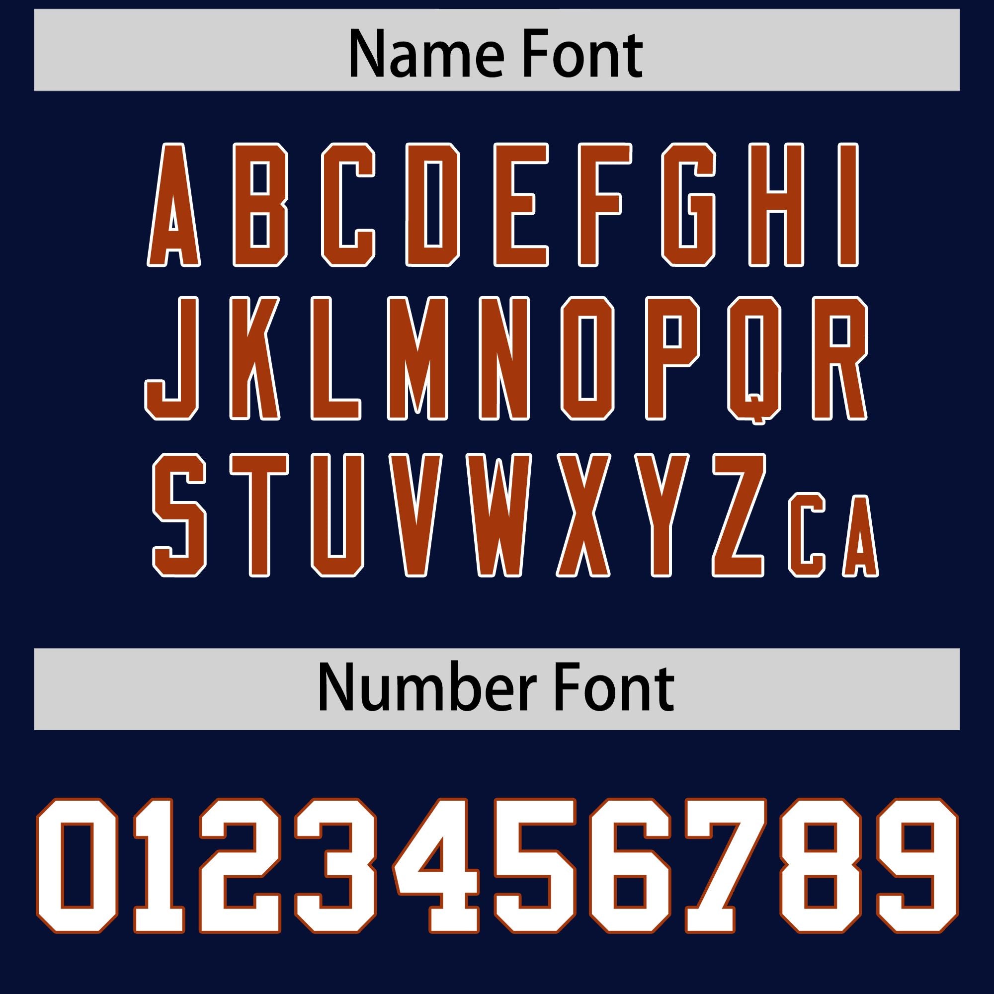 Custom Navy Texas Orange Side Stripe Pattern Authentic American Football Jersey