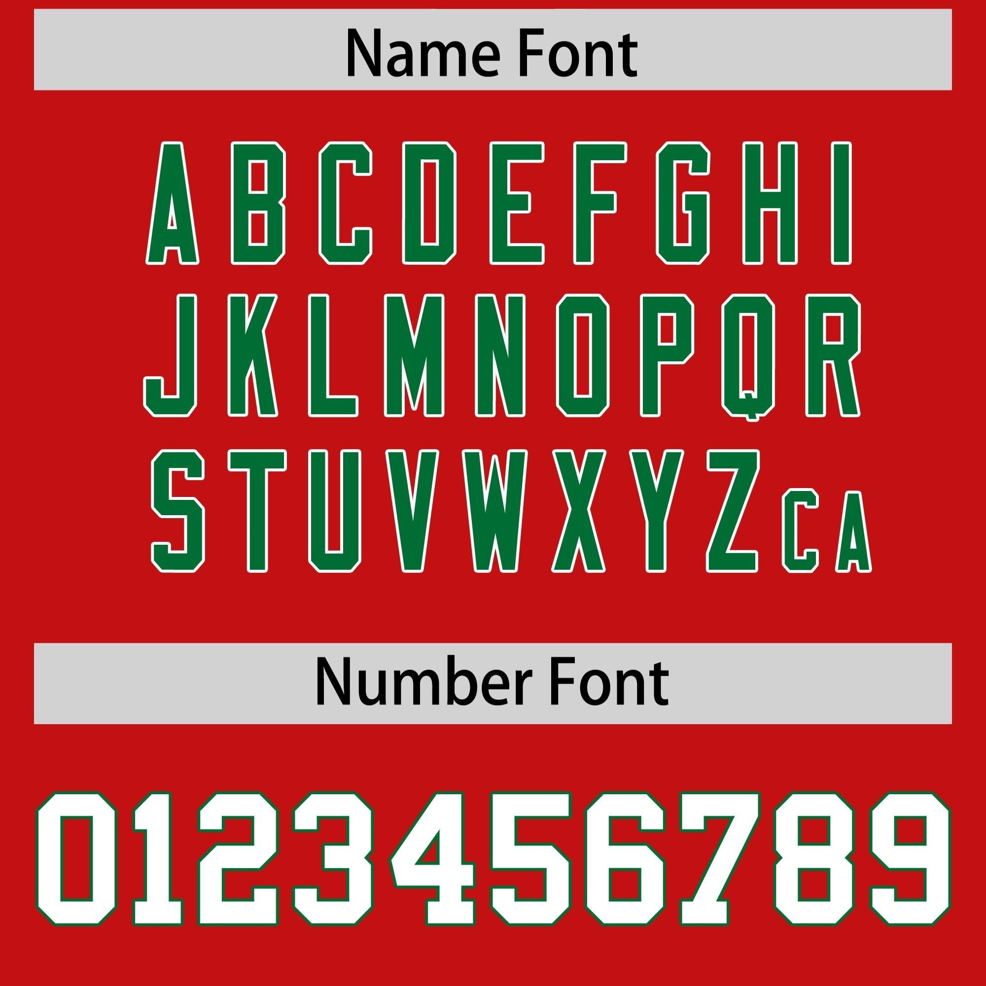 Custom Red Kelly Green Side Stripe Pattern Authentic American Football Jersey