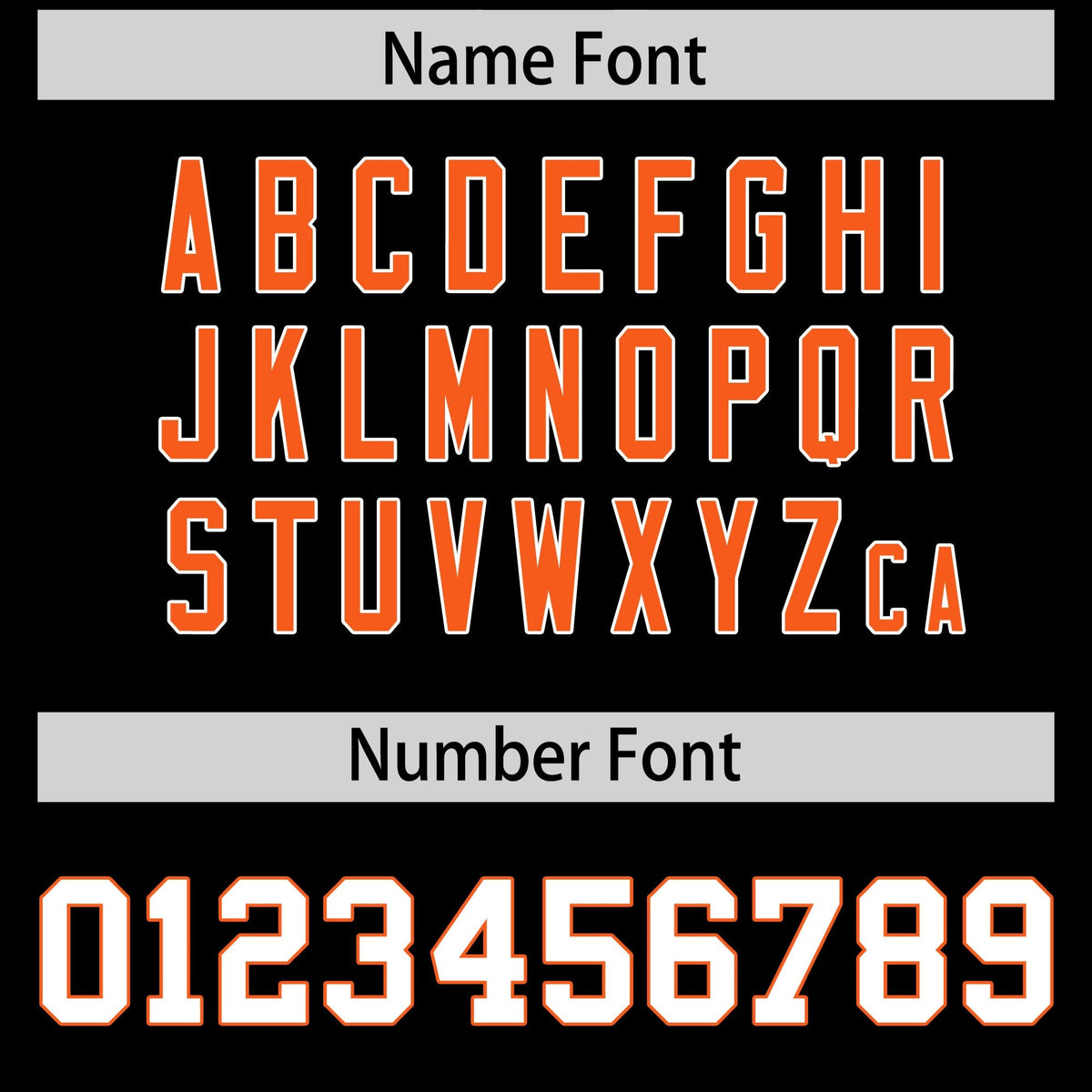 Custom Black Orange Side Stripe Pattern Authentic American Football Jersey