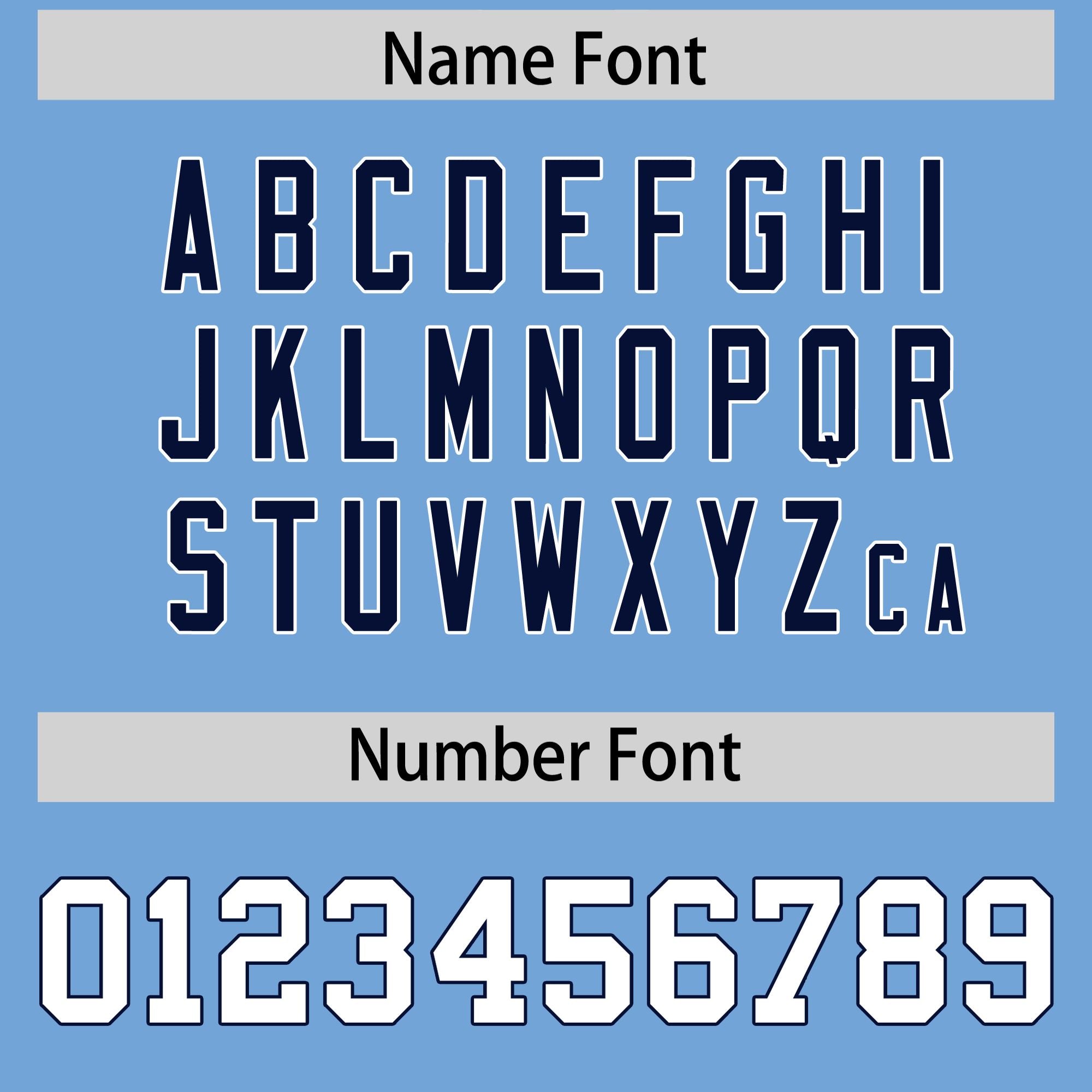 Custom Powder Blue Navy Side Stripe Pattern Authentic American Football Jersey