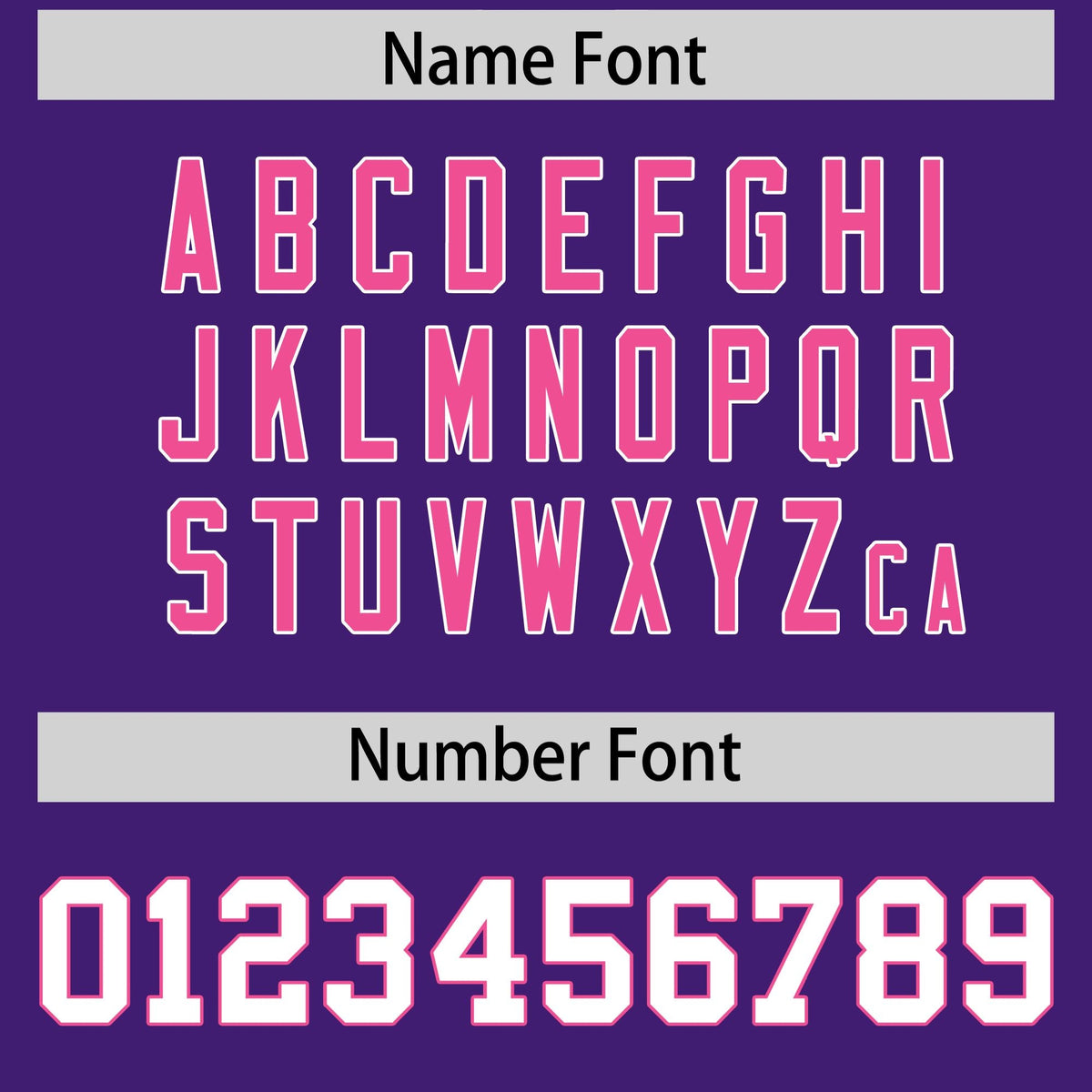 Custom Purple Pink Side Stripe Pattern Authentic American Football Jersey