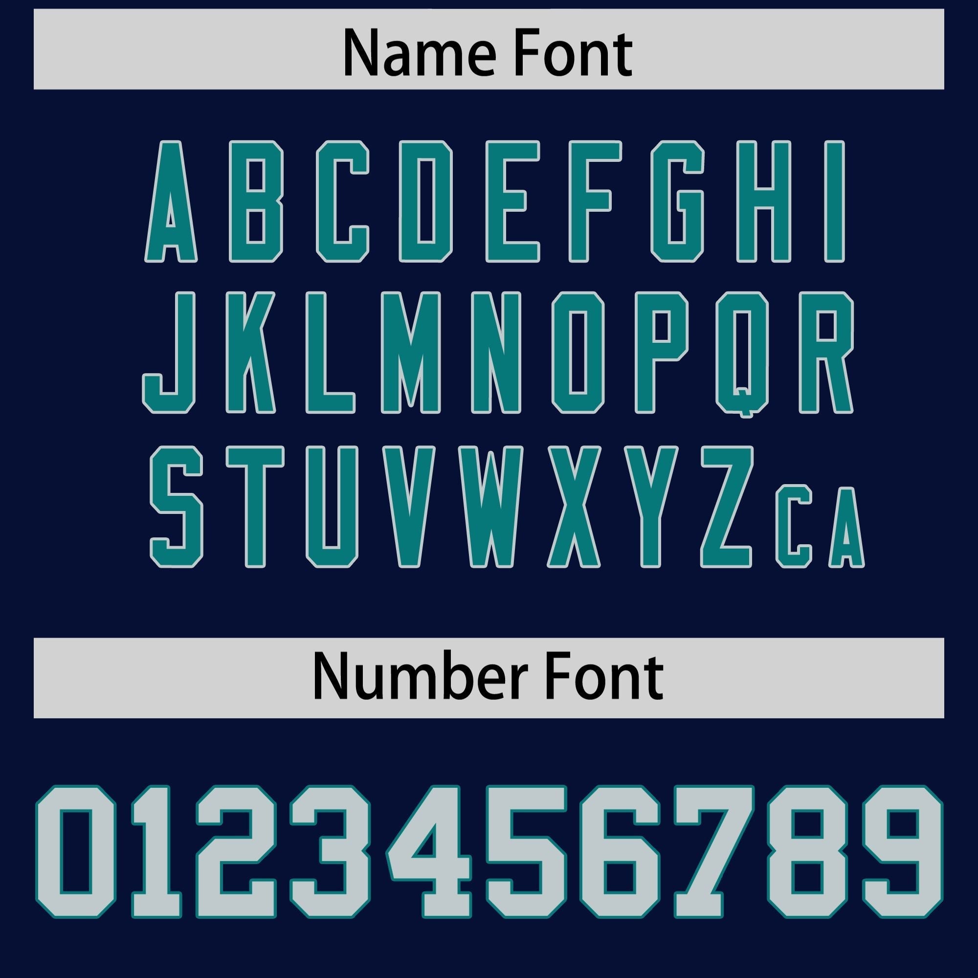 Custom Navy Aqua Side Stripe Pattern Authentic American Football Jersey