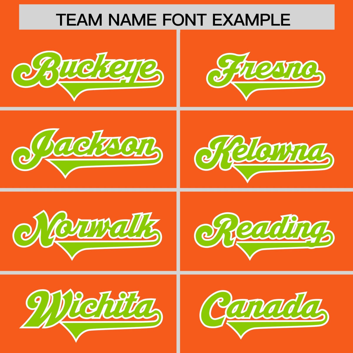 Custom Orange Neon Green Side Stripe Pattern Authentic American Football Jersey