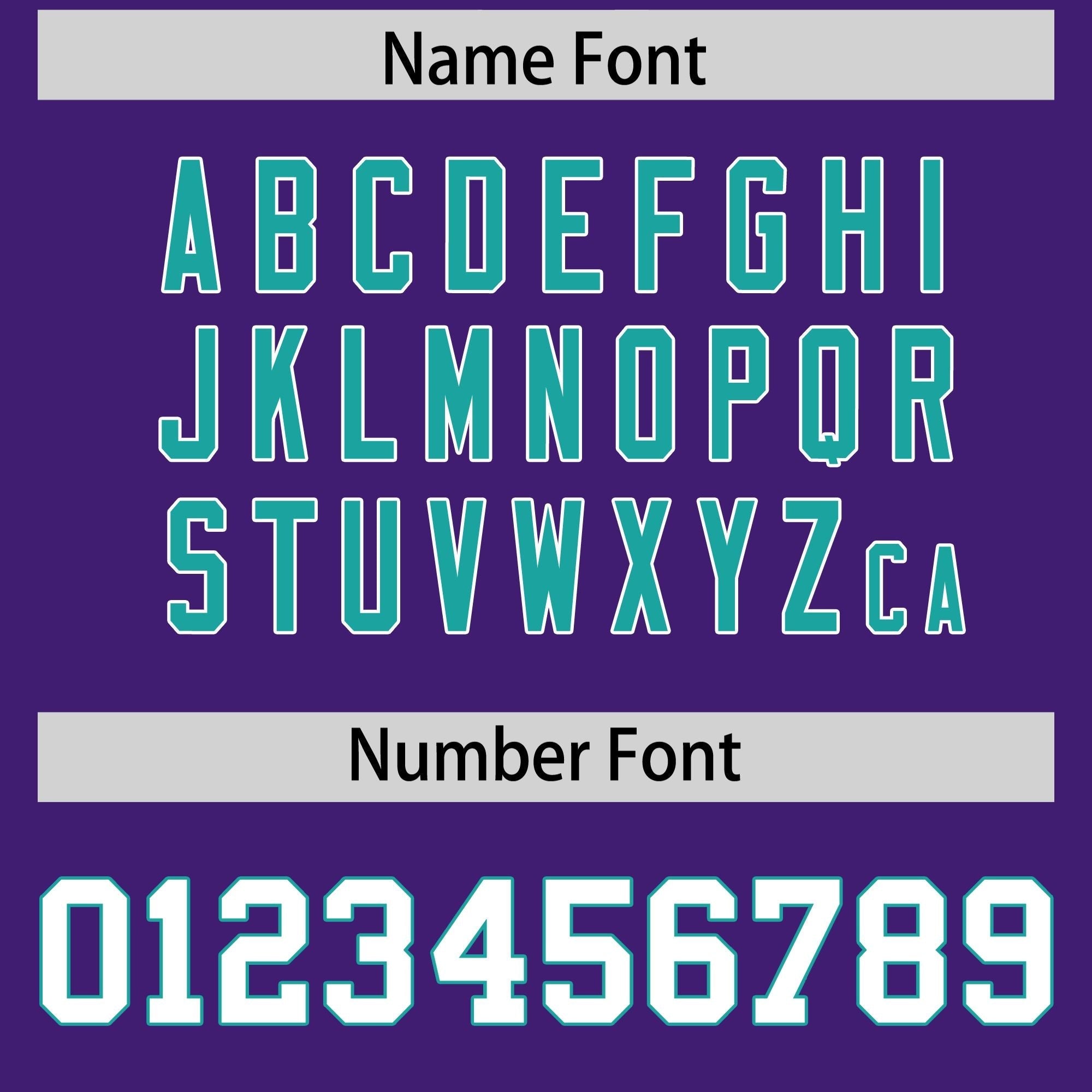 Custom Purple Aqua Side Stripe Pattern Authentic American Football Jersey