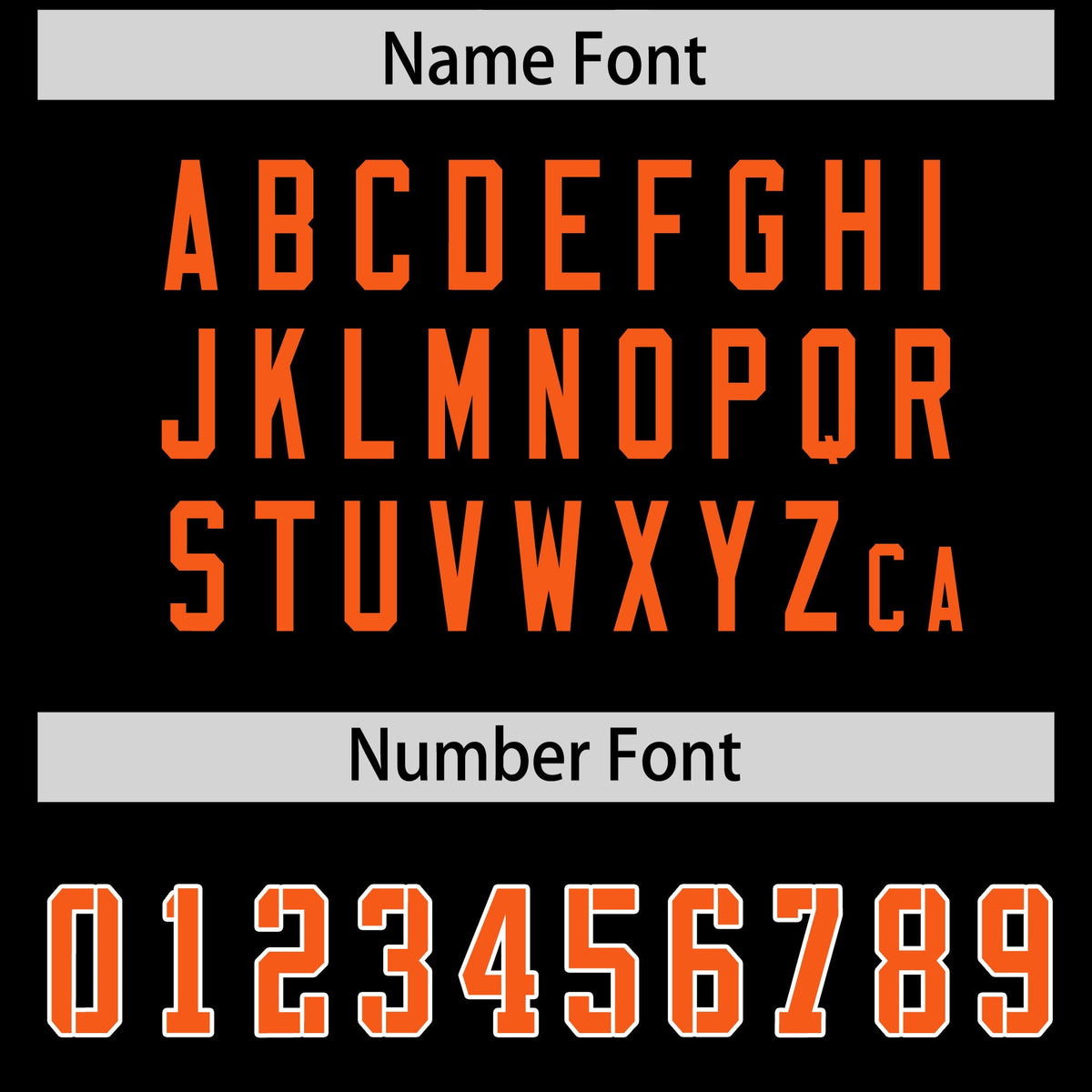 Custom Black Orange Personalized Neckline Square Classic Authentic American Football Jersey