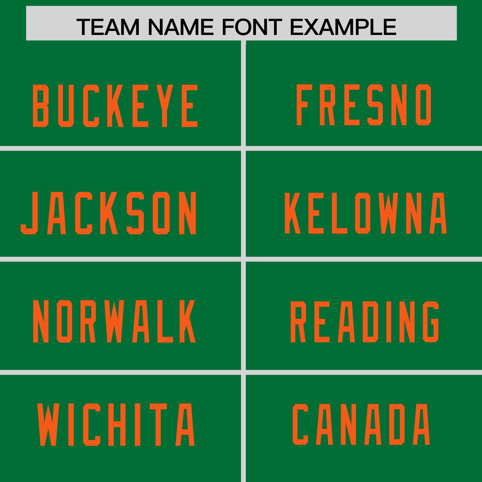 Custom Kelly Green Orange Personalized Neckline Square Classic Authentic American Football Jersey