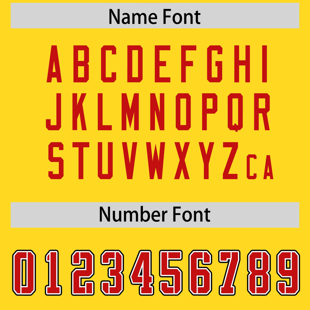 Custom Yellow Red Personalized Neckline Square Classic Authentic American Football Jersey