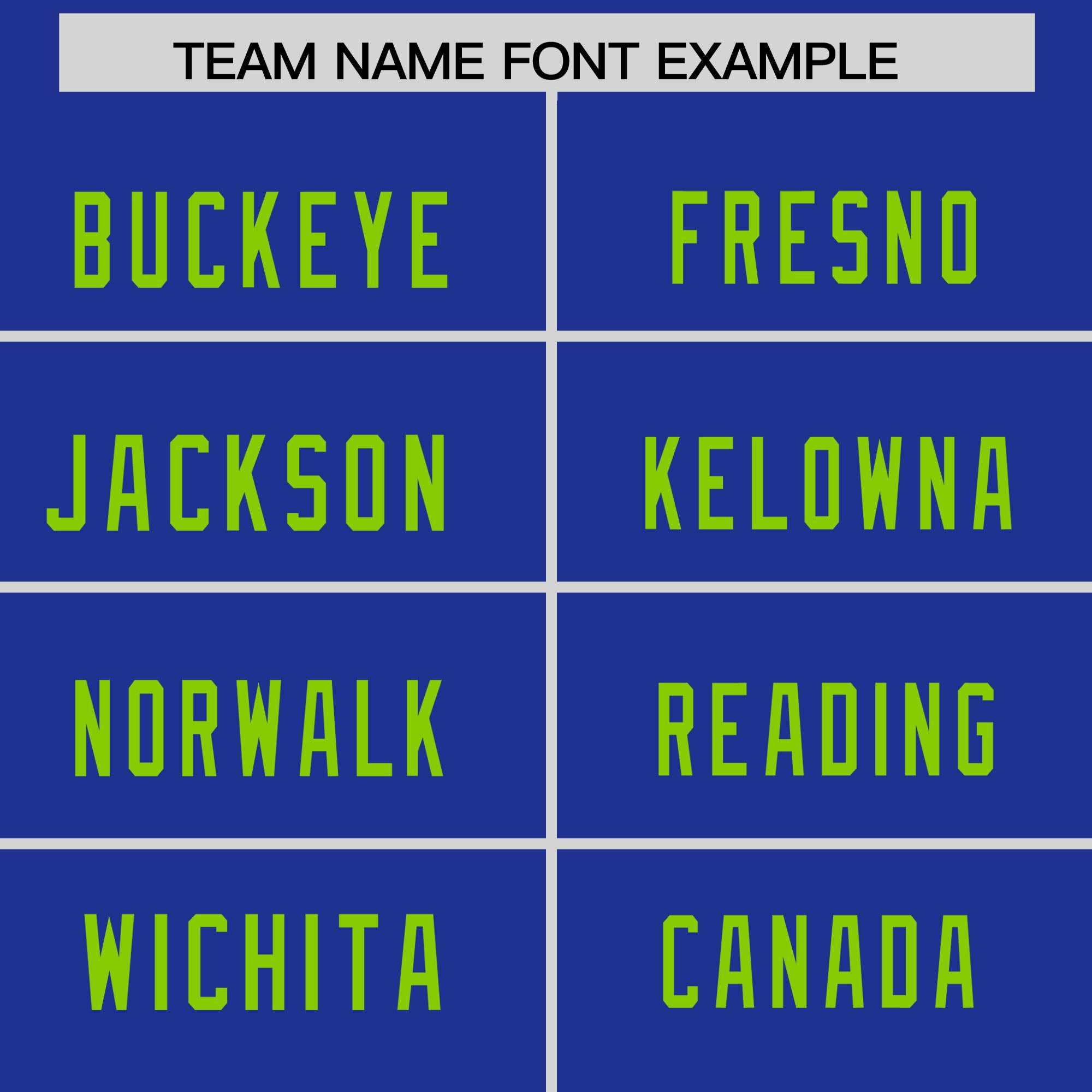 Custom Royal Neon Green Personalized Neckline Square Classic Authentic American Football Jersey