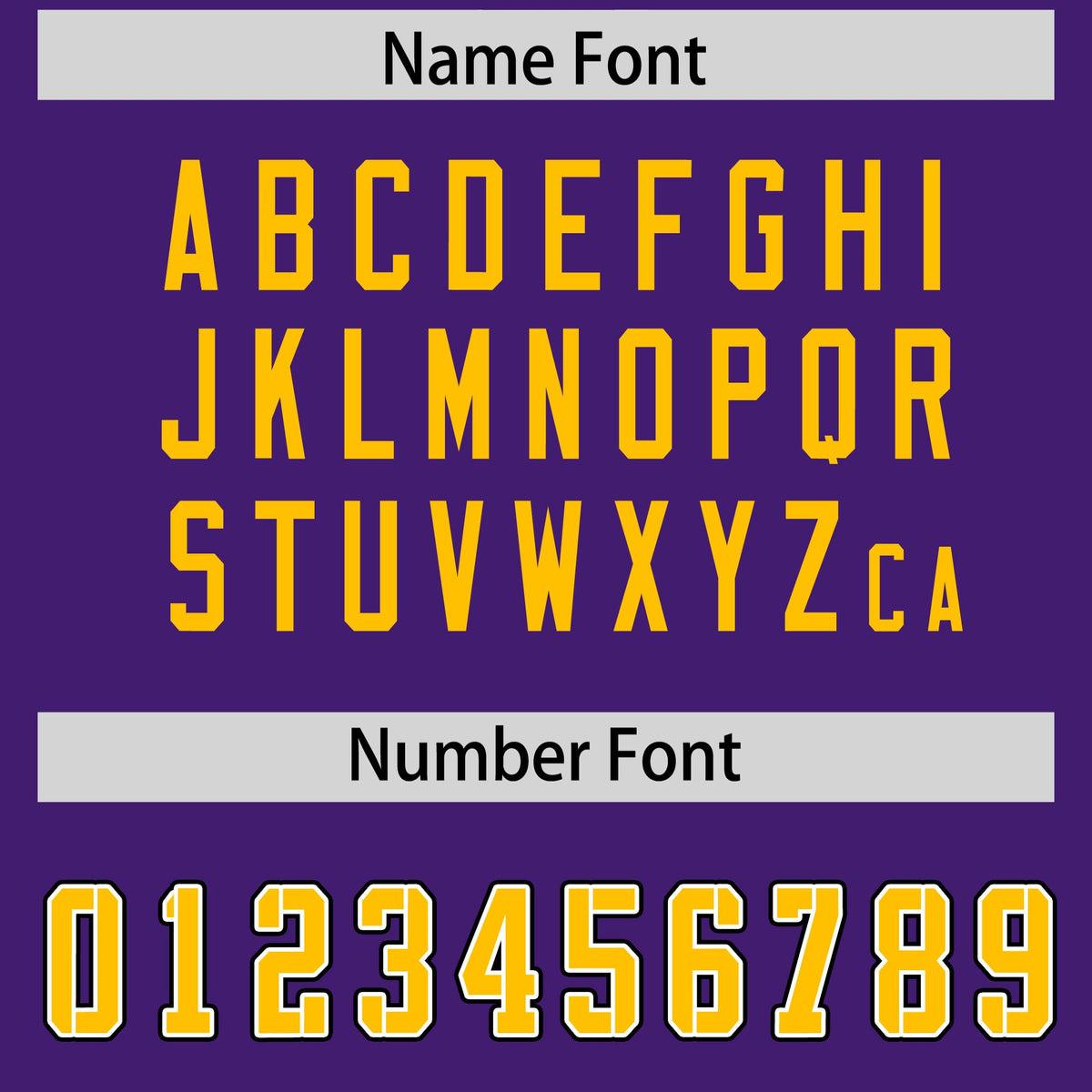 Custom Purple Yellow Personalized Neckline Square Classic Authentic American Football Jersey