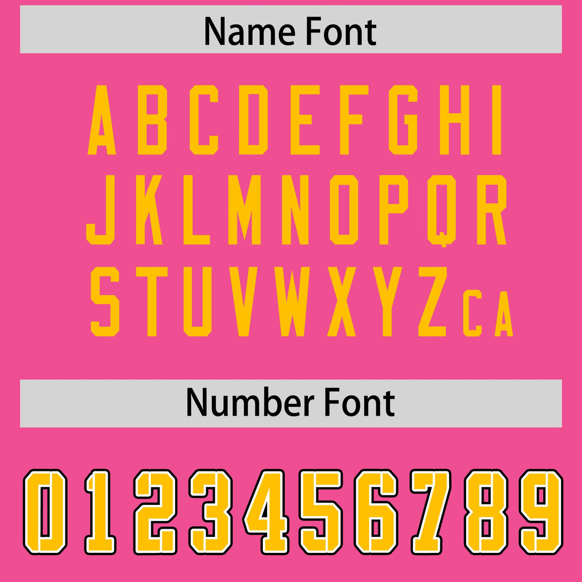 Custom Pink Yellow Personalized Neckline Square Classic Authentic American Football Jersey