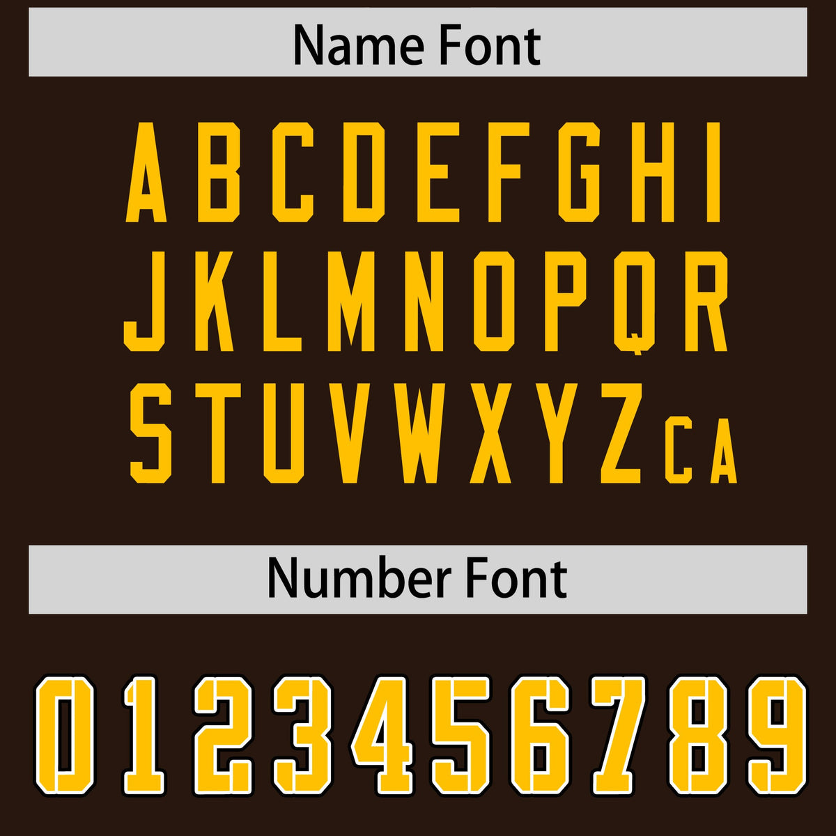 Custom Brown Yellow Personalized Neckline Square Classic Authentic American Football Jersey