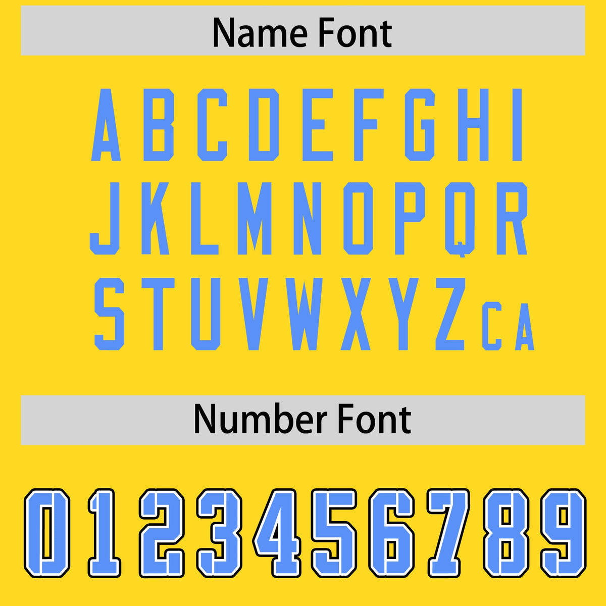 Custom Gold Powder Blue Personalized Neckline Square Classic Authentic American Football Jersey