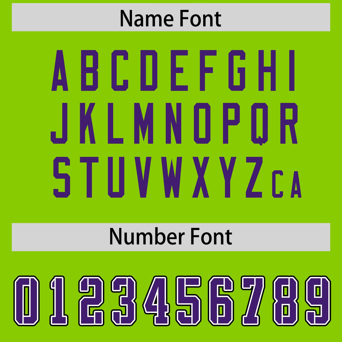 Custom Neon Green Purple Personalized Neckline Square Classic Authentic American Football Jersey