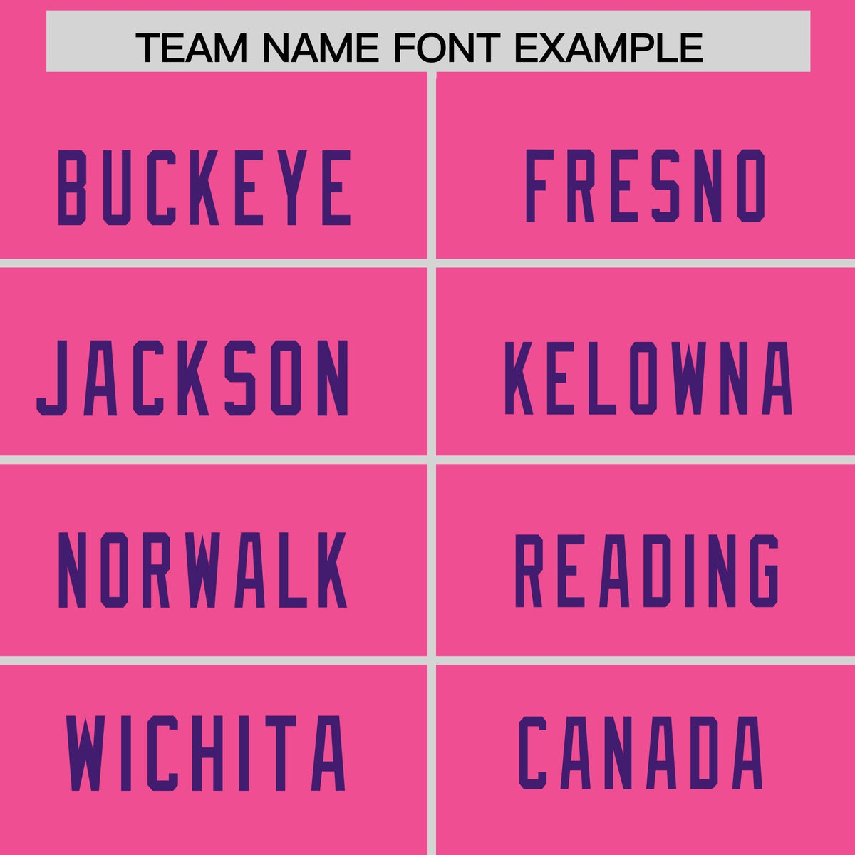 Custom Pink Purple Personalized Neckline Square Classic Authentic American Football Jersey