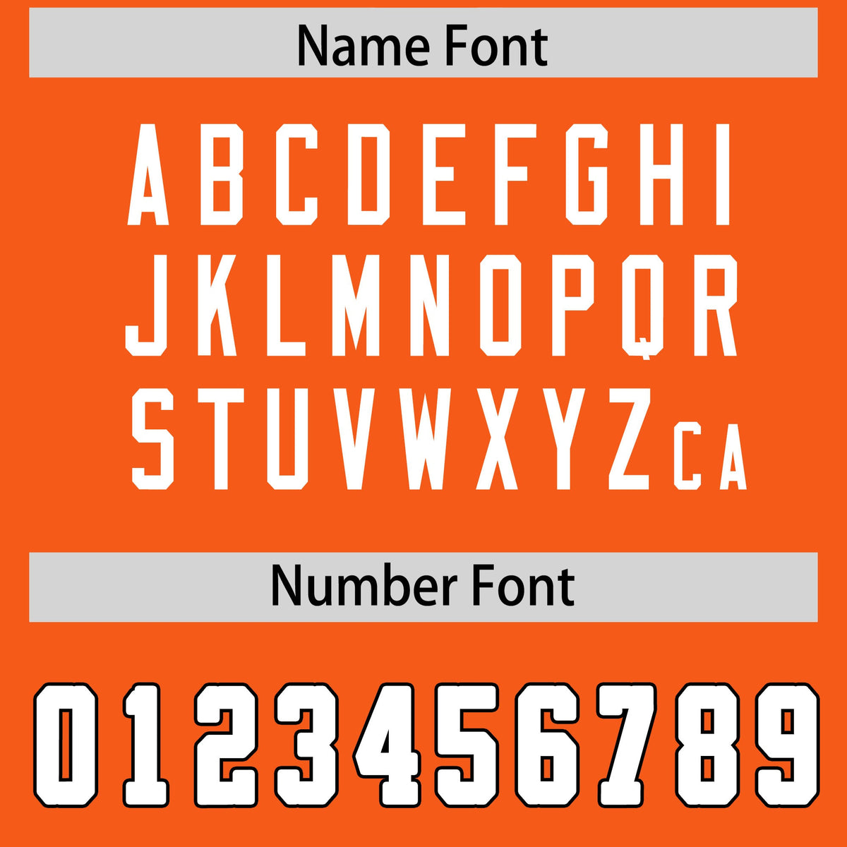 Custom Orange White Personalized Neckline Square Classic Authentic American Football Jersey